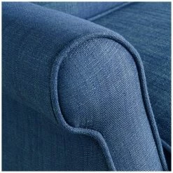 Best reviews of ✨ Studio 55D Denim Blue Recliner Chair Armchair Comfortable Push Manual Reclining Footrest Tufted Back Bedroom Living Room 🥰 -Living Room Chairs Sales unnamed file 12344