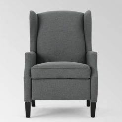 Discount 🛒 Wescott Traditional Recliner - Christopher Knight Home Navy Blue ✔️ -Living Room Chairs Sales unnamed file 12353