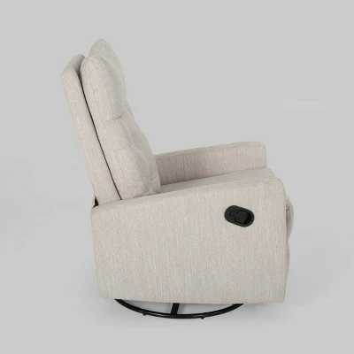 Buy 🤩 Woodglen Contemporary Glider Swivel Recliner - Christopher Knight Home Beige 🎁 5 Buy 🤩 Woodglen Contemporary Glider Swivel Recliner - Christopher Knight Home Beige 🎁 - Image 3