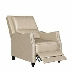 Flash Sale ✔️ Lee Push Back Recliner Chair - ProLounger Distressed Gray 👏 -Living Room Chairs Sales unnamed file 12439