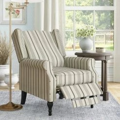 Best deal 😉 Lise Wingback Push Back Recliner Chair - ProLounger Floral Print Purple 🌟 -Living Room Chairs Sales unnamed file 12442