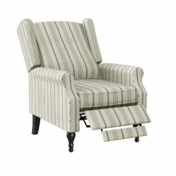 Best deal 😉 Lise Wingback Push Back Recliner Chair - ProLounger Floral Print Purple 🌟 -Living Room Chairs Sales unnamed file 12447