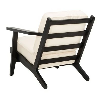 Deals ๐ Nico Mid Century Accent Chair Bone White/Black - Safavieh โญ 7 Deals ๐ Nico Mid Century Accent Chair Bone White/Black - Safavieh โญ - Image 5