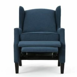 Outlet 🎁 Set of 2 Wescott Contemporary Fabric Recliners - Christopher Knight Home Navy Blue 🎁 25 Outlet 🎁 Set of 2 Wescott Contemporary Fabric Recliners - Christopher Knight Home Navy Blue 🎁 -Living Room Chairs Sales unnamed file 12540