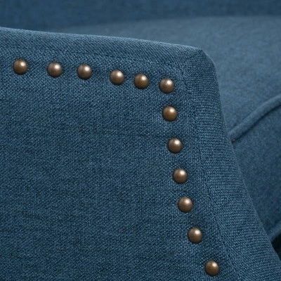 Outlet 🎁 Set of 2 Wescott Contemporary Fabric Recliners - Christopher Knight Home Navy Blue 🎁 12 Outlet 🎁 Set of 2 Wescott Contemporary Fabric Recliners - Christopher Knight Home Navy Blue 🎁 - Image 10