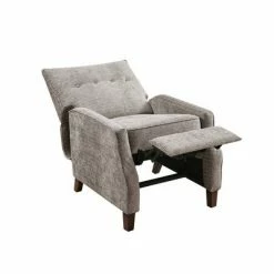 Budget 🛒 Madison Park Arroyo Push Back Recliner Mushroom ⭐ -Living Room Chairs Sales unnamed file 12558