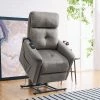 Budget 🔔 Power Recliner and Lift Chair Gray – ProLounger 🌟 -Living Room Chairs Sales unnamed file 12566