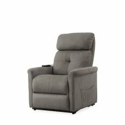 Budget 🔔 Power Recliner and Lift Chair Gray – ProLounger 🌟 -Living Room Chairs Sales unnamed file 12569