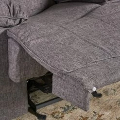 Flash Sale ✨ Estrada Contemporary Glider Recliner - Christopher Knight Home Navy Blue Tweed 🎁 -Living Room Chairs Sales unnamed file 12608