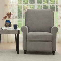 Discount 🌟 Prolounger Push Back Recliner Chair - Handy Living Gray 🥰