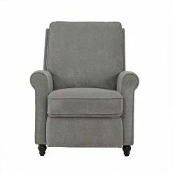 Discount 🌟 Prolounger Push Back Recliner Chair - Handy Living Gray 🥰 -Living Room Chairs Sales unnamed file 12641