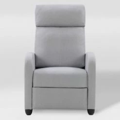 Hot Sale 🥰 Lynwood Recliner Chair - CorLiving Light Gray 😀 -Living Room Chairs Sales unnamed file 12692