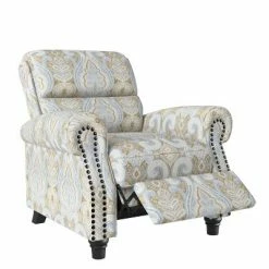 Top 10 🌟 Rynn Bustle Back 2 Position Pushback Recliner Chair - ProLounger Floral Caribbean Blue 🎉 -Living Room Chairs Sales unnamed file 12730