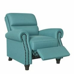 Top 10 🌟 Rynn Bustle Back 2 Position Pushback Recliner Chair - ProLounger Floral Caribbean Blue 🎉 -Living Room Chairs Sales unnamed file 12735