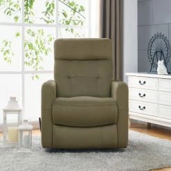 Budget 🎉 Prolounger Rocker Recliner Chair - Handy Living Charcoal Gray 👍