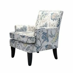 Cheapest 🧨 Sara Upholstered Accent Chair with Nail Head Trim | Karat Home 😀 -Living Room Chairs Sales unnamed file 1282