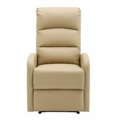 Discount 🎉 Dormi Contemporary Upholstered Recliner Chair - LumiSource Light Gray 🔔 -Living Room Chairs Sales unnamed file 12822