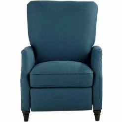 Best reviews of 🎉 Studio 55D Bold Blue Recliner Chair Modern Armchair Comfortable Push Back Manual Reclining Footrest Bedroom Living Room Reading ✨ -Living Room Chairs Sales unnamed file 12863