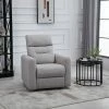 Coupon 😀 HomCom Manual Recliner Linen Swivel Rocker Chair 🌟 -Living Room Chairs Sales unnamed file 12864