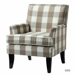 Cheapest 🧨 Sara Upholstered Accent Chair with Nail Head Trim | Karat Home 😀 -Living Room Chairs Sales unnamed file 1287