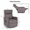 Discount 😉 Costway Electric Power Lift Massage Chair Recliner Sofa Fabric Padded Seat Home 🧨 -Living Room Chairs Sales unnamed file 12881