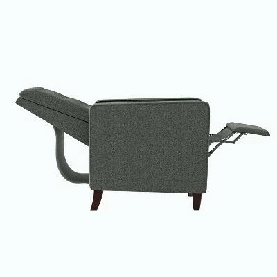 Best Pirce ๐ Nya Button Tufted Pushback Accent Chair - ProLounger Textured Gray ๐งจ 4 Best Pirce ๐ Nya Button Tufted Pushback Accent Chair - ProLounger Textured Gray ๐งจ - Image 2