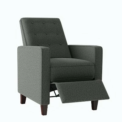Best Pirce ๐ Nya Button Tufted Pushback Accent Chair - ProLounger Textured Gray ๐งจ 9 Best Pirce ๐ Nya Button Tufted Pushback Accent Chair - ProLounger Textured Gray ๐งจ - Image 7