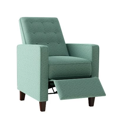 Best Pirce ๐ Nya Button Tufted Pushback Accent Chair - ProLounger Textured Gray ๐งจ 11 Best Pirce ๐ Nya Button Tufted Pushback Accent Chair - ProLounger Textured Gray ๐งจ - Image 9