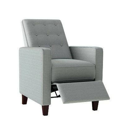 Best Pirce ๐ Nya Button Tufted Pushback Accent Chair - ProLounger Textured Gray ๐งจ 12 Best Pirce ๐ Nya Button Tufted Pushback Accent Chair - ProLounger Textured Gray ๐งจ - Image 10