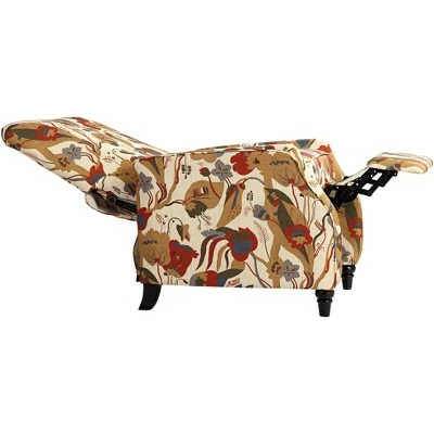 Flash Sale ๐ฅ Elm Lane Ivory Floral Recliner Chair Armchair Comfortable Push Manual Reclining Footrest for Bedroom Living Room Reading โจ 7 Flash Sale ๐ฅ Elm Lane Ivory Floral Recliner Chair Armchair Comfortable Push Manual Reclining Footrest for Bedroom Living Room Reading โจ - Image 5