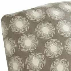 Buy ⭐ Kensington Hill Gray Fabric Recliner Chair Modern Armchair Comfortable Push Manual Reclining Footrest Bedroom Living Room Reading ⭐ -Living Room Chairs Sales unnamed file 12956