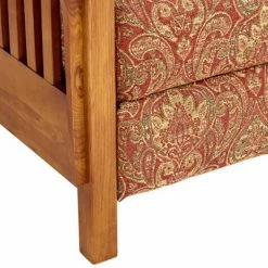 Best Pirce 💯 Elm Lane Red Cinnebar Fabric Recliner Chair Modern Armchair Comfortable Push Manual Reclining Footrest Bedroom Living Room Reading ❤️ -Living Room Chairs Sales unnamed file 12981