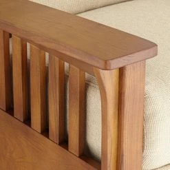 Promo 👏 Elm Lane June Sane Recliner Chair Modern Armchair Comfortable Push Manual Reclining Footrest Upholstered for Bedroom Living Room 😉 -Living Room Chairs Sales unnamed file 12987