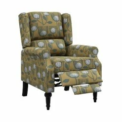 Flash Sale ⭐ Ani Wingback Pushback Recliner - ProLounger Gray ✔️ -Living Room Chairs Sales unnamed file 13000