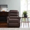 Discount ⌛ Power Recliner and Lift Chair Chocolate Brown - ProLounger ⭐ -Living Room Chairs Sales unnamed file 13036