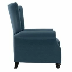 Hot Sale 🎉 Button Tufted Press-Back Recliner Plush Low Pile Velvet Medium Blue - ProLounger ✔️ 12 Hot Sale 🎉 Button Tufted Press-Back Recliner Plush Low Pile Velvet Medium Blue - ProLounger ✔️ -Living Room Chairs Sales unnamed file 13044
