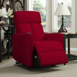 Flash Sale 🛒 Power Lift Chair Recliner - Prolounger Red 🌟 -Living Room Chairs Sales unnamed file 13116