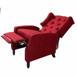 Best reviews of 🎁 Valentin Velvet Manual Recliner | Karat Home 😉 -Living Room Chairs Sales unnamed file 13149