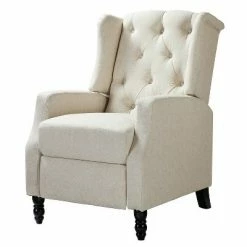 Best reviews of 🎁 Valentin Velvet Manual Recliner | Karat Home 😉 -Living Room Chairs Sales unnamed file 13162