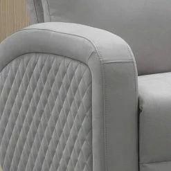 Buy 🎁 Lavina Fabric Swivel Glider Recliner - Abbyson Living Dark Gray 💯 -Living Room Chairs Sales unnamed file 13177