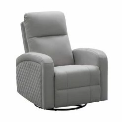 Buy 🎁 Lavina Fabric Swivel Glider Recliner - Abbyson Living Dark Gray 💯 -Living Room Chairs Sales unnamed file 13179