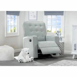 Brand new 👏 Delta Children Gavin Nursery Glider Swivel Recliner Beige 🎉