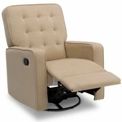 Brand new 👏 Delta Children Gavin Nursery Glider Swivel Recliner Beige 🎉 -Living Room Chairs Sales unnamed file 13189
