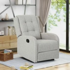 Hot Sale ⌛ O'Leary Traditional Recliner - Christopher Knight Home Beige 👍