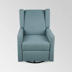 Promo 😉 Hounker Contemporary Swivel Recliner - Christopher Knight Home Beige 😉 -Living Room Chairs Sales unnamed file 13268