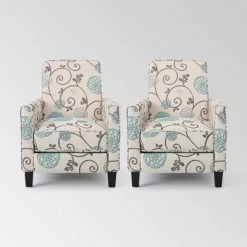 Flash Sale ❤️ Set of 2 Darvis Contemporary Recliners - Christopher Knight Home Light Sky ❤️ -Living Room Chairs Sales unnamed file 13274