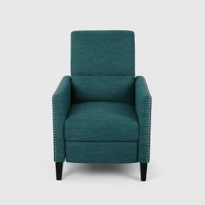 Wholesale ❤️ Alscot Contemporary Push Back Recliner - Christopher Knight Home Teal 🔔 12 Wholesale ❤️ Alscot Contemporary Push Back Recliner - Christopher Knight Home Teal 🔔 - Image 10