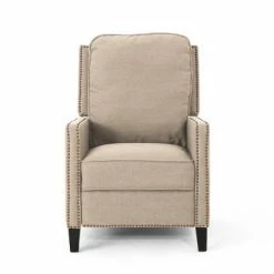 Budget 🧨 Cecelia Traditional Recliner - Christopher Knight Home Dark Gray 🛒