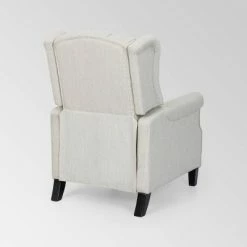 Deals ⌛ Wellscross Contemporary Push Back Recliner - Christopher Knight Home Charcoal 💯 -Living Room Chairs Sales unnamed file 13324