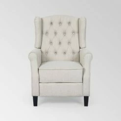 Deals ⌛ Wellscross Contemporary Push Back Recliner - Christopher Knight Home Charcoal 💯 -Living Room Chairs Sales unnamed file 13325